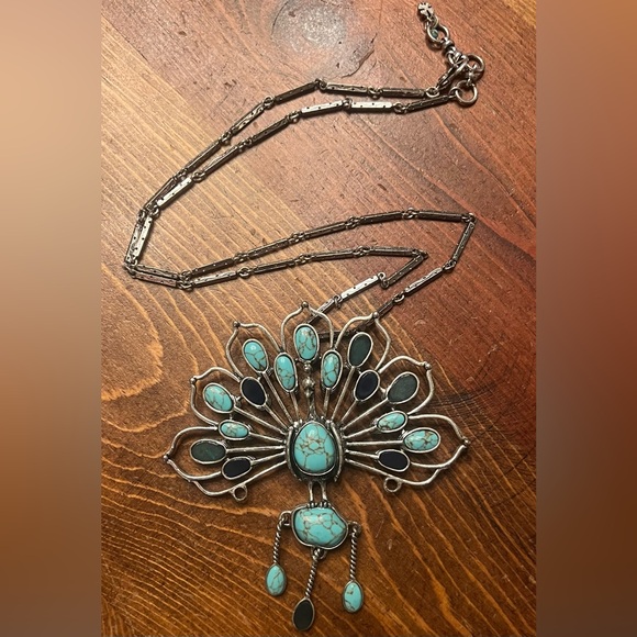 Vintage Lucky Brand Statement Necklace - Picture 1 of 5